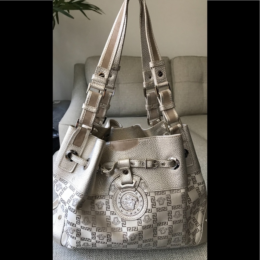 Versace Leather Handbag